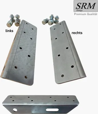 Obrázek produktu pro Konzola pro schody – montáž na zeď nebo bočnici, držák schodů pro schody DIY