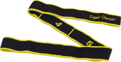 Produktbild von Yoga-Widerstandsband, elastisches Stretchband für Latin-Tanz & Fitness, Trainingsgurt, gelb