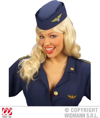 Produktbild von Stewardess Hut Flugbegleiterin Mütze