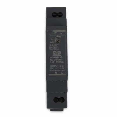 Obrázek produktu pro MEAN WELL HDR-15-12 Napájecí zdroj a měnič napětí (HDR-15-12)
