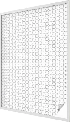Obrázek produktu pro Vitrážová fólie na okno - 146x100 cm - vitrážový vzor - neprůhledná dekorativní fólie na ochranu soukromí - samolepicí, ochrana proti UV záření - geometrické linie
