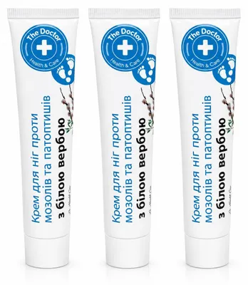 Produktbild von Fußcreme mit Silberweidenrindenextrakt und Bienenwachs 3x 42 ml