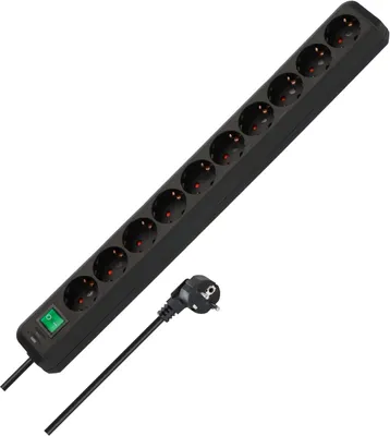 Produktbild von Brennenstuhl Eco-Line Steckdosenleiste 10-Fach