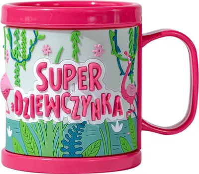 Obrázek produktu pro Dětský hrnek s 3D efektem Super holčička 300 ml