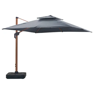 Zdjęcie produktu dla Parasol ogrodowy ROMA M antracyt