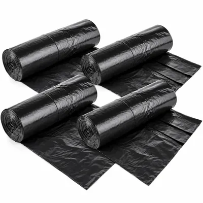 Produktbild von Müllsäcke | 120L | SCHWARZ | 100 MÜLLSÄCKE| Abfallsäcke, Müllbeutel, Abfallbeutel, Müllsack reißfeste Mülltüten, Säcke, umweltfreundlicher Abfallsack