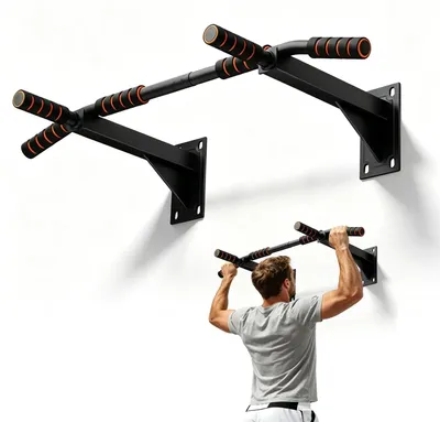 Obrázek produktu pro Nástěnná nosná tyč, nosnost 200 kg, s více úchytnými body