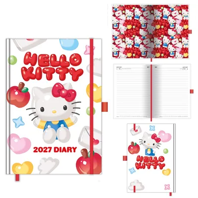 Image de Hello Kitty - Agenda de bureau 2027