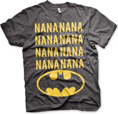 Produktbild von NaNa Batman T-Shirt - Large - Dark-Grey