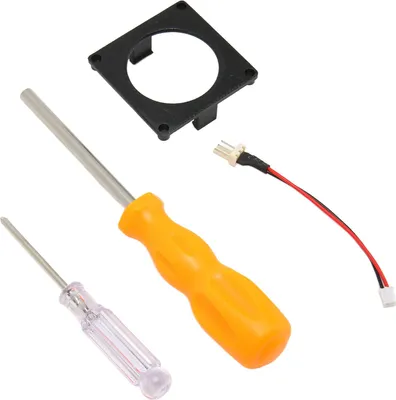 Fan 3D Print Mount Kit Ersatz Spielkonsole Kühlung Fan Frame Kit für Gamecube Noctua Schwarz