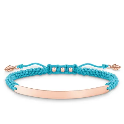 Image de Thomas Sabo - LBA0062-597-1-L21V - Bracelet - Unie - Plaqué or rose 750 - 14,5-21 cm