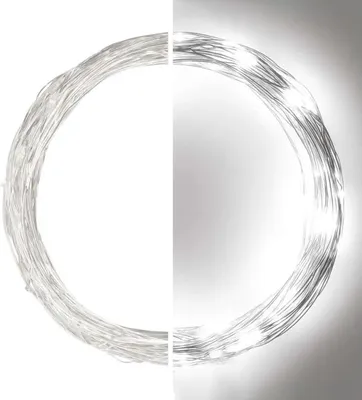 Obrázok produktu pre EMOS LED vianočný nano reťaz strieborný 10m D3AC01