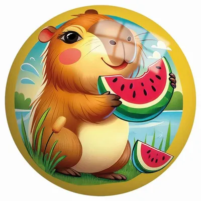 Produktbild von Spielball Capybara - Ø ca. 23 cm