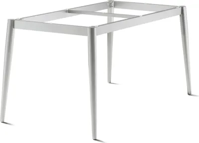 Produktbild von Tischgestell >Loft Polytec< in graphit, Aluminium - 140x73x70cm (BxHxT)