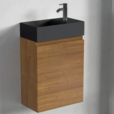 Zdjęcie produktu dla LOMAZOO szafka WC MALIBU 40 × 22 × 60 cm, ciepły dąb