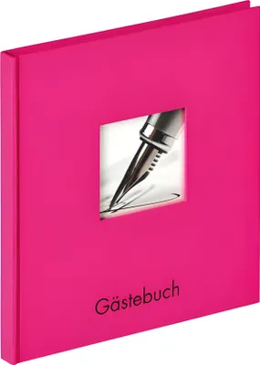 Image de Walther Livre d'or Fun rose 23x25 cm 72 pages blanches