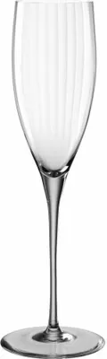 Image de Leonardo Verre à champagne Poesia, verre à champagne, flûte à champagne, champagne, verre cristallin, gris, 250 ml, 022381