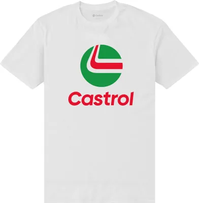 Immagine prodotto di Castrol - T-shirt unisex uomo/donna PN205 (L) (Bianco)