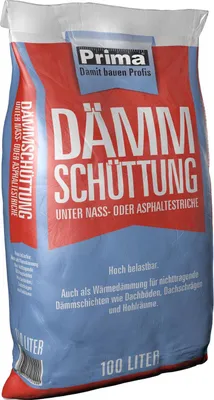 Produktbild von Prima Dämmschüttung Ausgleichsschüttung nicht brennbar 100 l von Eurobaustoff