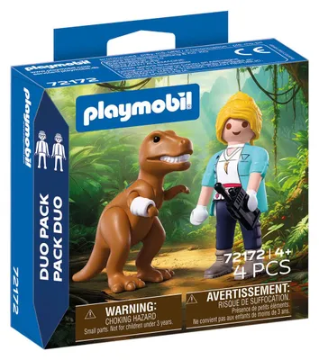 Obrázok produktu pre PLAYMOBIL 72172 DuoPack T-Rex s vedkyňou