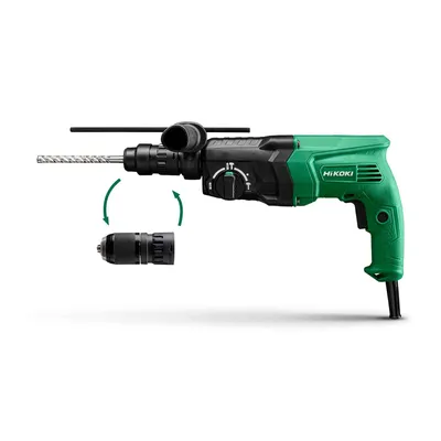 Produktbild von HiKOKI Bohr-& Meißelhammer DH24PMH, Kombihammer, SDS-PLUS, 2,7 Joule, Stufen- und Schlagzahlregulierung, 730W
