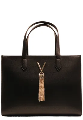 Immagine prodotto di VALENTINO Shopper in Pelle finta Divina nero oro