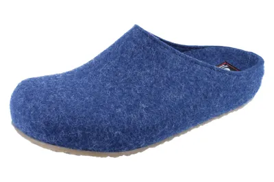 Zdjęcie produktu dla Haflinger Grizzly MICHL kapcie męskie niebieskie męskie