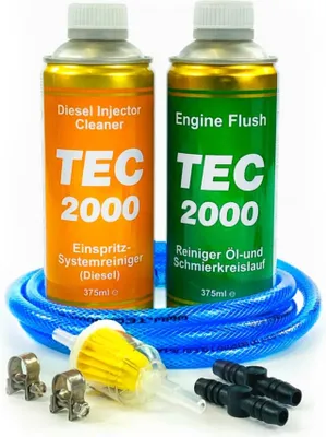 Produktbild von TEC 2000 Diesel Injektor Reiniger + Engine Flush Motorpflege Motorspülung 750ml