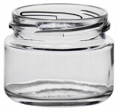 Produktbild von Sezon Glasbehälter 144ml für Marmelade Vorrat Kerze