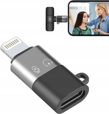 Immagine prodotto di Adattatore di conversione da Apple Lightning iPhone a USB-C USB Type-C / PU649B