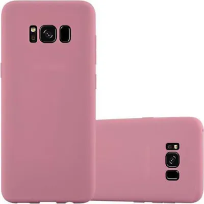 Obrázek produktu pro Cadorabo Case for Samsung Galaxy S8 PLUS Protective Cover in Pink Pouzdro na mobilní telefon TPU Silicone Case Cover
