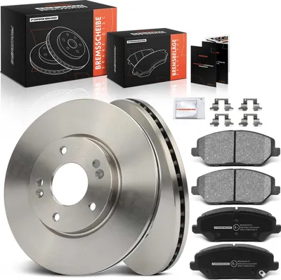 Immagine prodotto di Frankberg 2x dischi freno 4x pastiglie freno asse anteriore per Hyundai i30 i30 Fastback i30 Kombi KIA Ceed Ceed Sportswagon