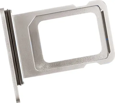 Produktbild von Ersatz SIM-Kartenhalter für iPhone 14, 14 Plus (A2882, A2886), Silber