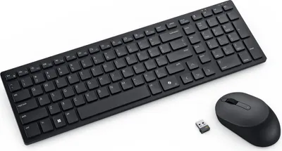 Immagine prodotto di DELL KM555 tastiera Mouse incluso Universale RF senza fili + Bluetooth QWERTY US International Nero