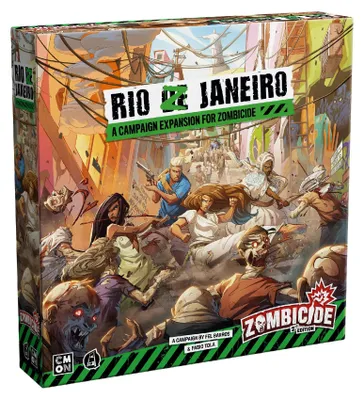 Zdjęcie produktu dla Asmodee Zombicide 2nd Edition: Rio Z Janeiro, Gra planszowa, 14 lat(a), 60 min