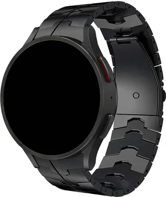 Produktbild von Strap-it Samsung Galaxy Watch 6 Classic 47mm Special Edition Stahlarmband (Schwarz)