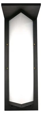 Produktbild von LED Außen Wandleuchte - Garten- und Hofbeleuchtung - 12W - IP55 wasserdicht - AC 24–240V - Schwarz
