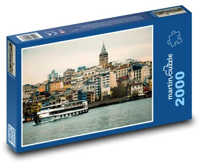 Zdjęcie produktu dla Puzzle 2000 Galata - Turcja, Stambuł - martinpuzzle
