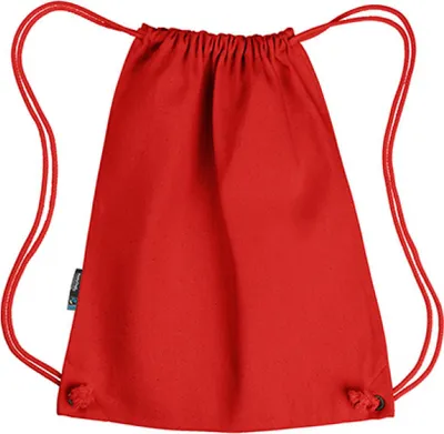 Produktbild von Neutral O90020 | Sportbeutel Gym Bag, 39 x 46 cm Köperbindung - Farbe: Red - Größe: 39 x 46 cm
