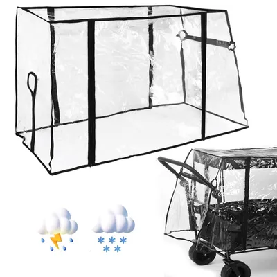 Obrázek produktu pro Solidchoice – Univerzální, průhledná pláštěnka na kočárky