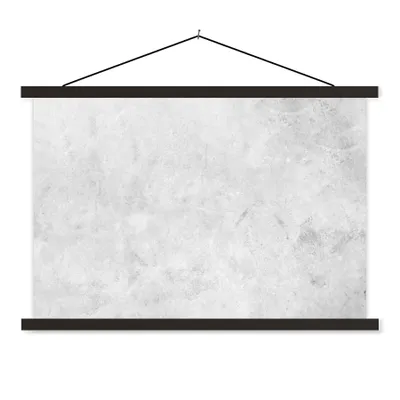 Produktbild von MuchoWow® Textilposter Marmor - Textur - Grau - Marmoroptik 120x80 cm mit schwarzem Rahmen - Wanddeko