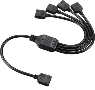 Zdjęcie produktu dla Rozdzielacz 3pin aRGB rozgałęźnik hub 4x3pin LED