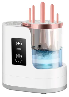 Produktbild von 3-in-1 Elektrischer Make-up Pinselreiniger mit Trocknungsfunktion, USB Reinigungsmaschine für Schminkpinsel & Beauty Schwämme