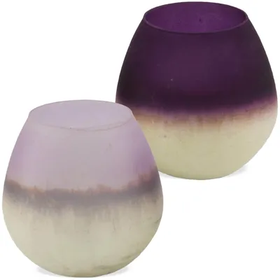 Image de Photophores orientaux Verres à bougie chauffe-plat, set de 2 Ø 13 cm