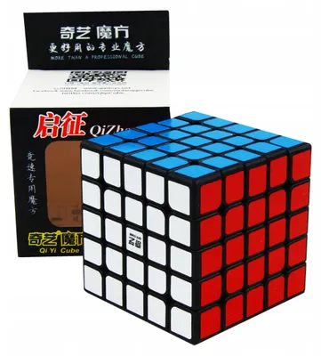 Produktbild von QiYi QiZheng 5x5x5 Schwarz Budget Zauberwürfel