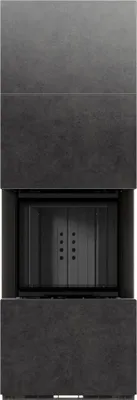 Produktbild von Kaminbausatz KRATKI NBC 500/500 Hoch 8 kW Ø 200 Sinter FOKOS GRAFITE schwarz Verkleidung