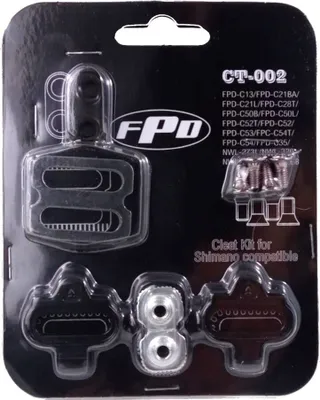Zdjęcie produktu dla Płytki pedałów Pnk Shimano Spd Czarny Czarny Jeden rozmiar