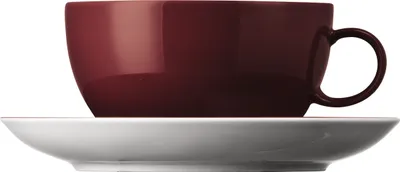 Produktbild von Cappuccinotasse 2-tlg. - Sunny Day Fuchsia / Rot - Thomas - 10850-408517-14670