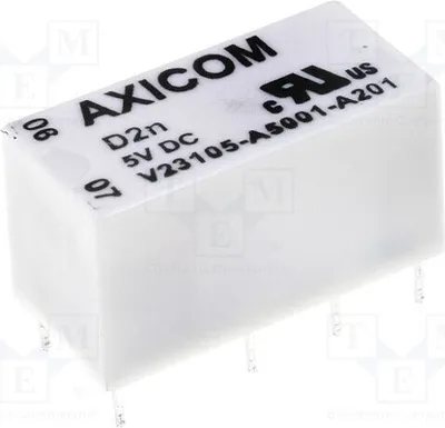 Produktbild von 1x Relais: elektromagnetisch USpule : 48VDC 0,5A/125VAC   3A 0-1393793-3 Elektroma