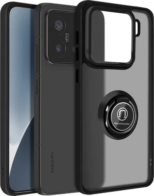 Produktbild von Avizar, Hulle Xiaomi 15 Magnetring Transluzent, Schwarz